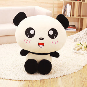 Peluche Panda -  Tête Cartoon - Royaume Panda