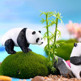 Figurines Panda <br> 4 unités - Royaume Panda