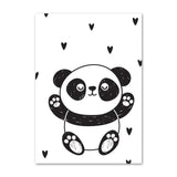 Poster Panda <br> Distribution d'Amour - Royaume Panda