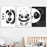 Poster Panda <br> Distribution d'Amour - Royaume Panda