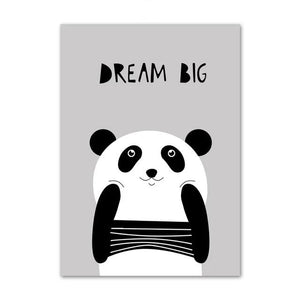 Poster Panda <br> Dream Big - Royaume Panda