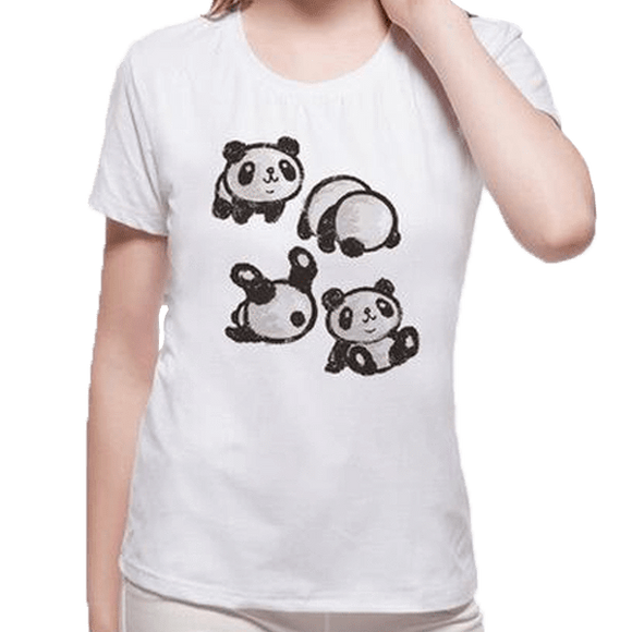 T-Shirt Panda <br> Galipettes - Royaume Panda